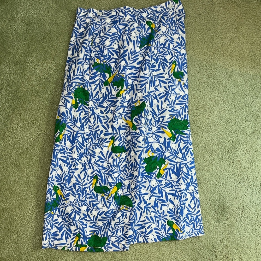 Preppy Vintage Pelican Skirt